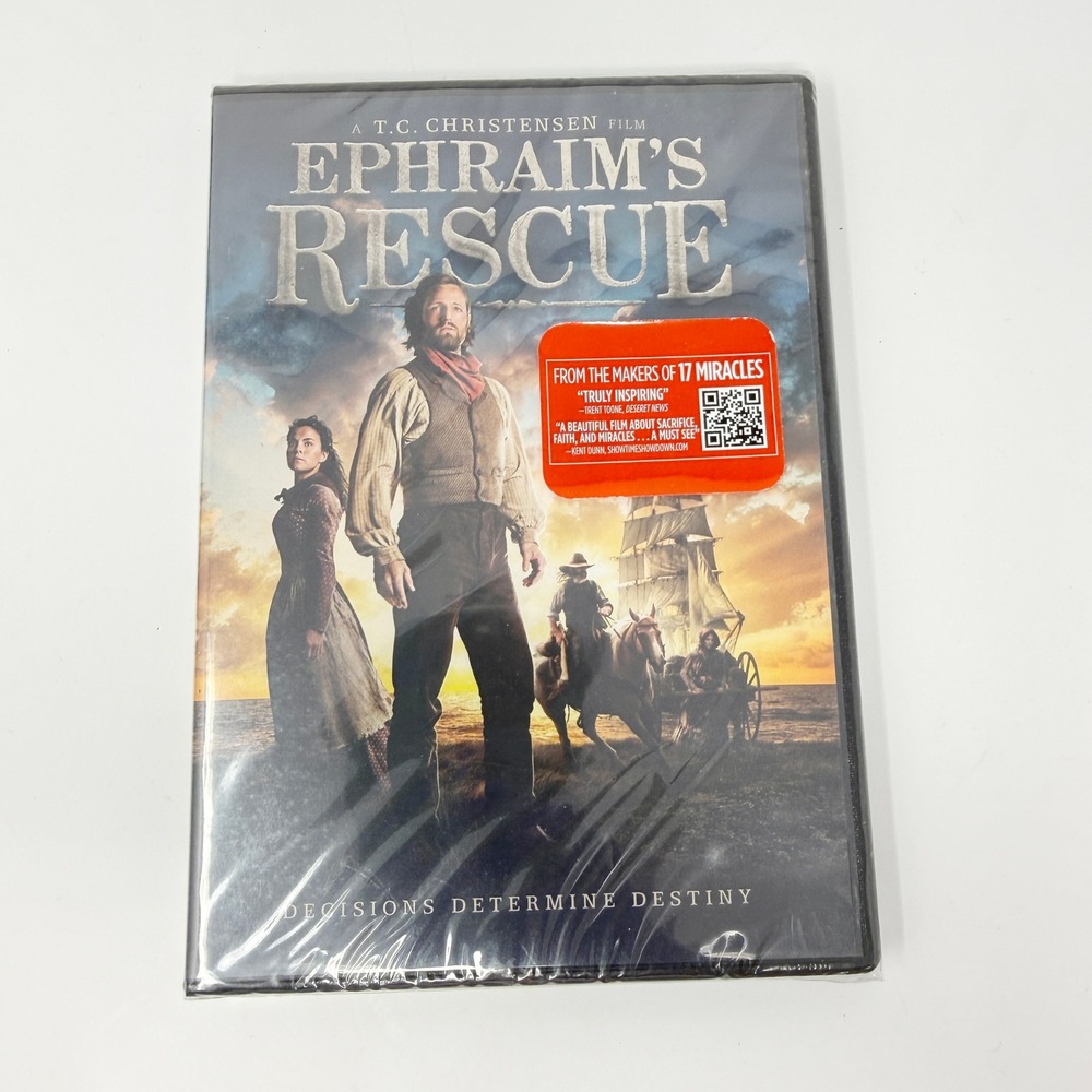 Ephraim's Rescue DVD 2013 T.C. Christensen Excel Entertainment New Sealed